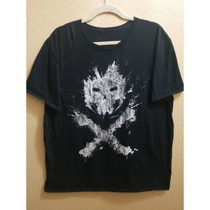 Marvel Avengers Civil War Men’s T-Shirt Black XL 100% Cotton